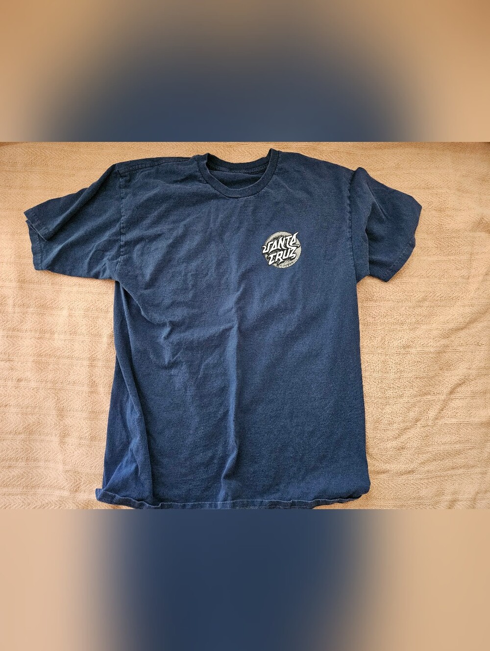 Santa Cruz Skateboards Navy Graphic Tee